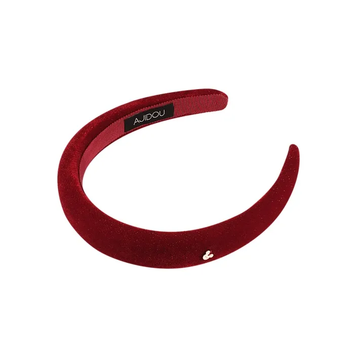 AJIDOU Tori Padded Velvet Headband-1