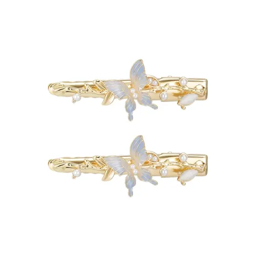 CAROMAY Hair Clips Women's Champagne Gold