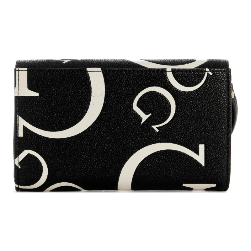 GUESS Artificial Leather Wallet Women's Black-1