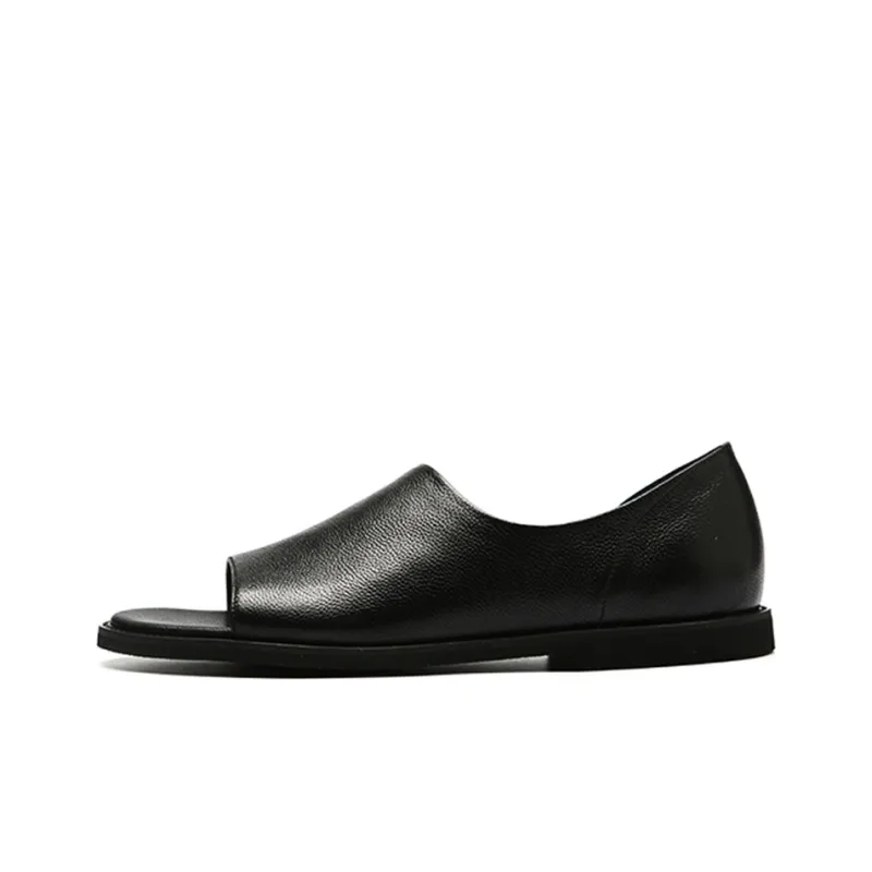 Help Beach Sandals Men Black-0