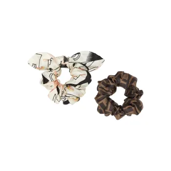 FENDI Hair Band Two-Piece Set Women's Multicolor