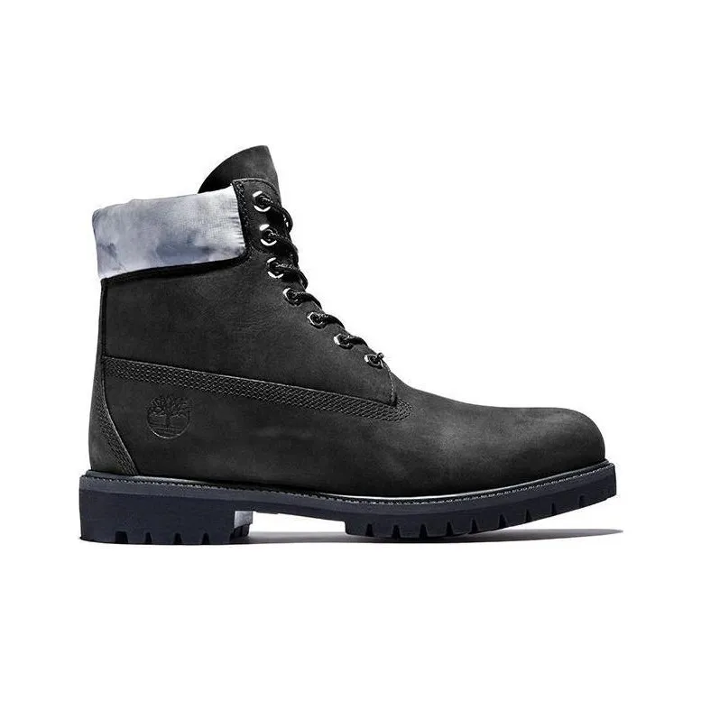 Timberland Premium 6-Inch Black Sliver Boots-1