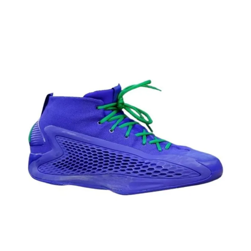 Adidas A.E. 1 'Wolves' Cushioning Anti Slip And Wear Resistant Low Top Basketball Shoes Unisex Purple-1