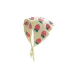 Small Strawberry Headwrap (Beige)