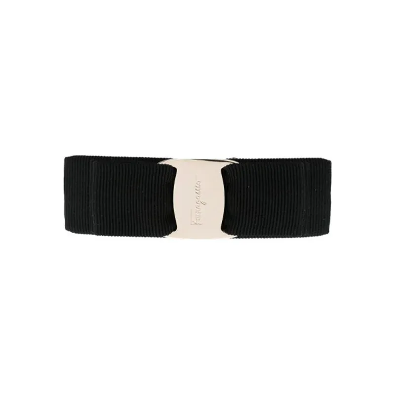 FERRAGAMO Hair Clips Women's Black-0