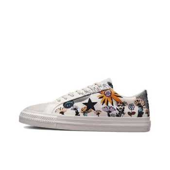 Converse One Star Floral Much Love Egret