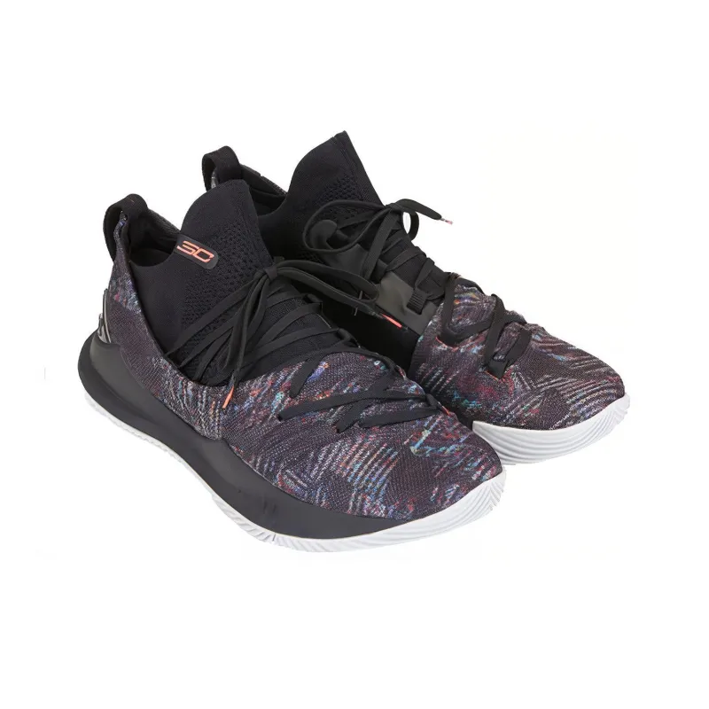 Under Armour Curry 5 Black Multi Color-2