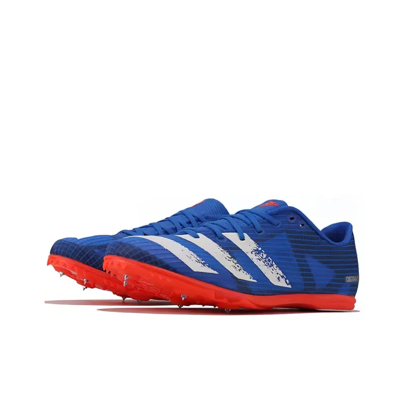 Adidas Distancestar Durable Breathable Low Top Running Shoes Unisex Blue-2