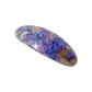 Floral Side Hair Clip, Purple