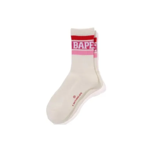 A BATHING APE Mid-Calf Socks Men's 1 Pack