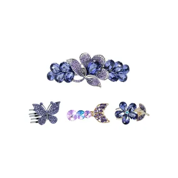 Left Europe Hair Clips Women's