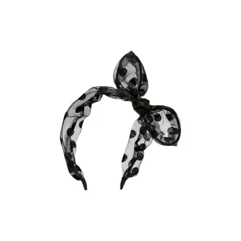 ROYALSASA Organza, Soft Iron Wire, Alloy Headband Women's
