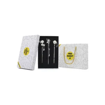 FREE RABBITⅡ Hairpin Women's Silver