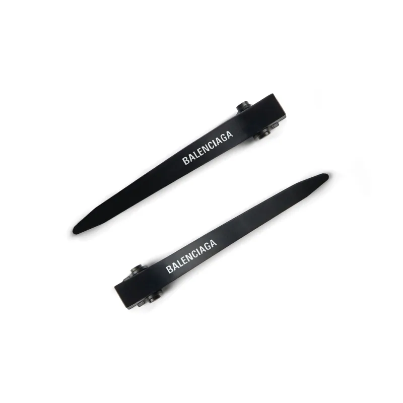 Balenciaga Hair Clips Women's Black-1
