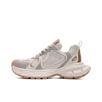 EBLAN Low Top Chunky Sneakers Women's Pearl White Apricot