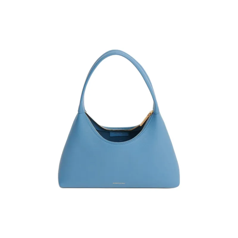 MANSUR GAVRIEL Calfskin Handbag Shoulder Bag Women's Blue-2