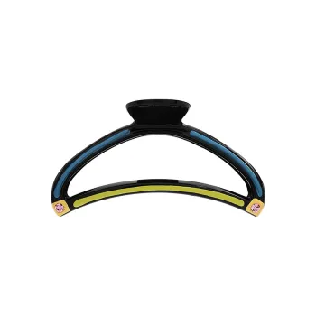 ROYALSASA Acrylic Anti Crystal Hair Clips Women's
