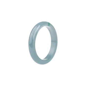 Clear Snow Ice Glutinous Jadeite Rings Unisex