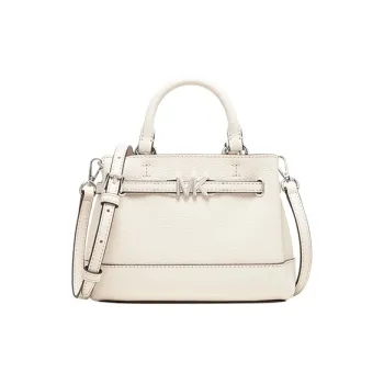 MICHAEL KORS Artificial Leather Shoulder Bag, Handbag Trumpets Women's Black/Milk White