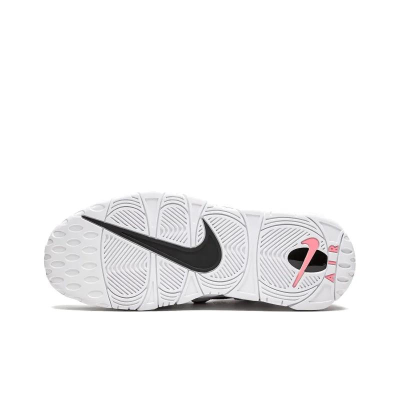 Nike Air More Money White Black Coral Chalk-4