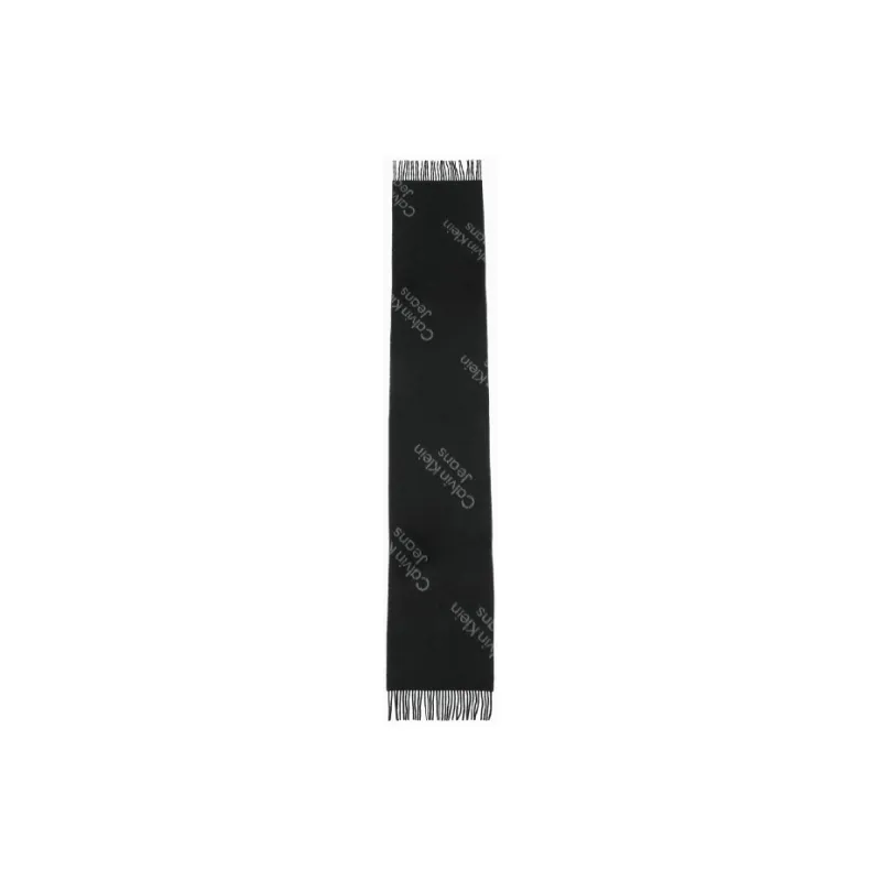 CK/Calvin Klein Knit Scarves Women's Black-1