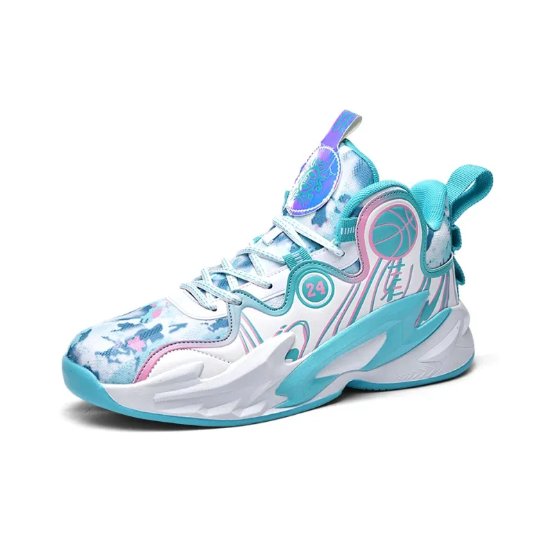 BANGNEY Cushioning Anti-Slip And Wear-Resistant Breathable Rebound Mid-Top Basketball Shoes Unisex-1