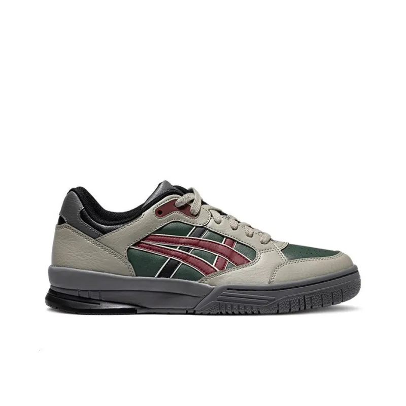 Asics Gel Spotlyte Low 'Dark Green Burgundy'-1