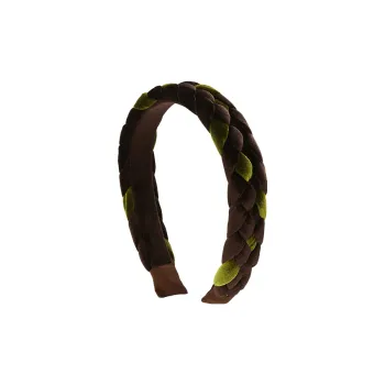 ROYALSASA Velvet, Acrylic Headbands Women's