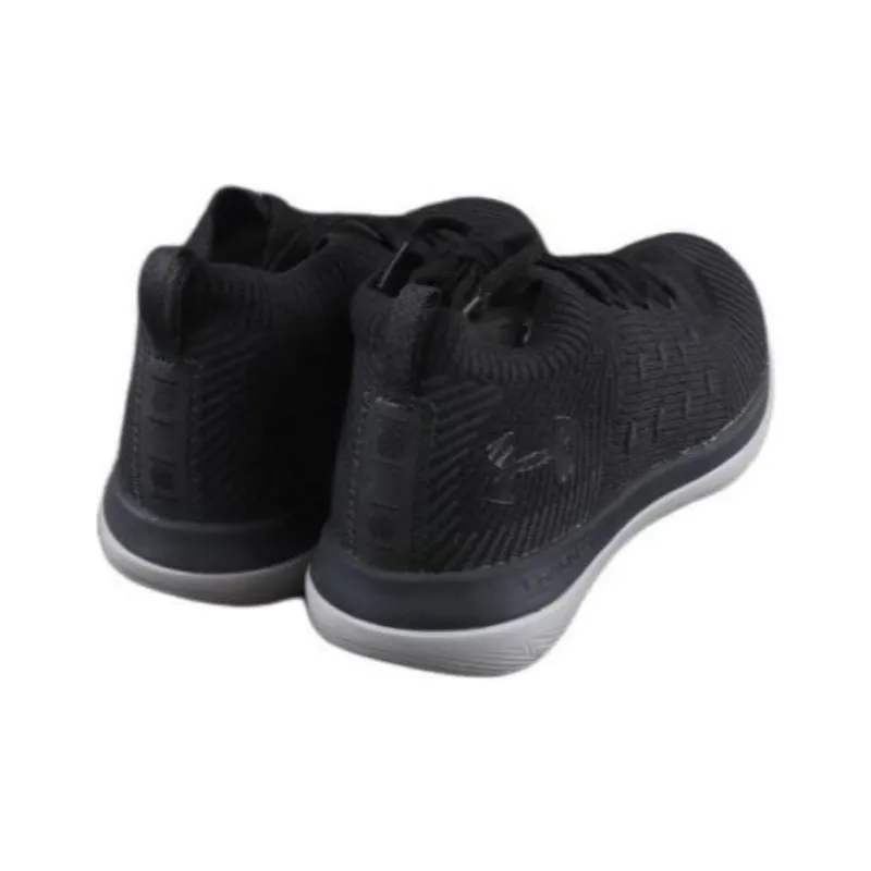 Under Armour Cushioning Anti-Slip And Wear-Resistant Low-Top Running Shoes Men's Black-3