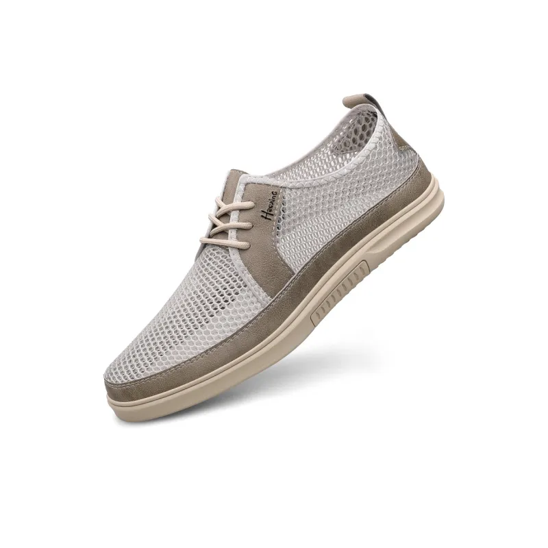 Extravagant Men's Casual Shoes Men Low Top Black Khaki-4