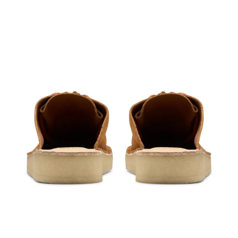 Clarks Closed Toe Slippers Women's Brown-3