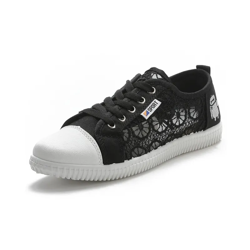 REIHUNG Casual Shoes Women's Low Top White-8