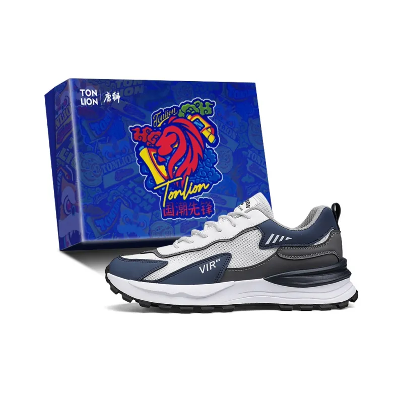 Tonlion Cushioned Wear-Resistant Breathable Low-Top Running Shoes Men's-6