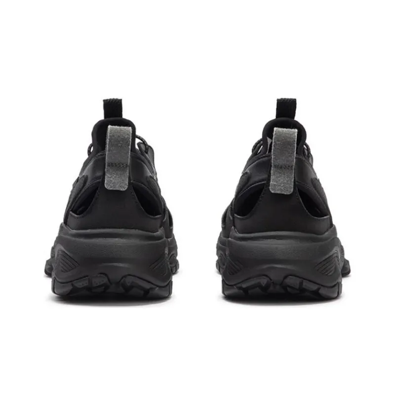 361° Breathable River Trekking Shoes Men's Obsidian Black-2