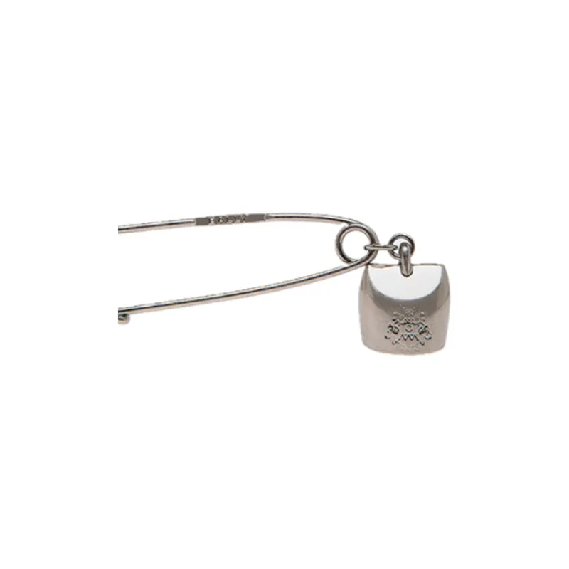 BALLY Logo engraved Safety Brooch-2