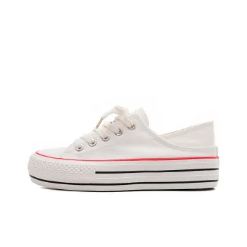 Warrior Warrior Wear resistant And Lightweight Low Top Canvas Shoes Women's White