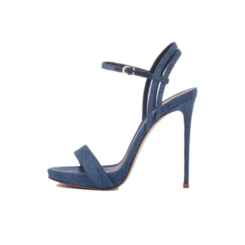 Le Silla Gwen 120mm Denim Sandals