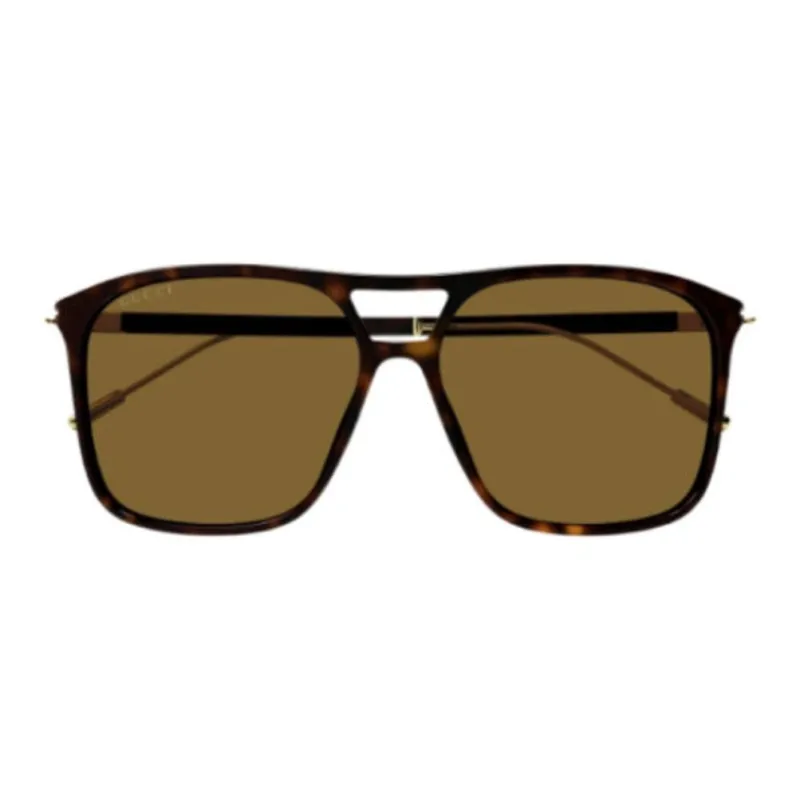GUCCI - Aviator Sunglasses Men's Tortoiseshell-1