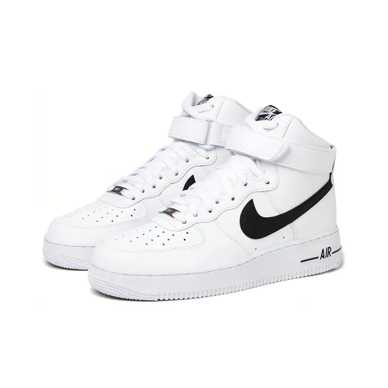 Nike Air Force 1 High White Black-2