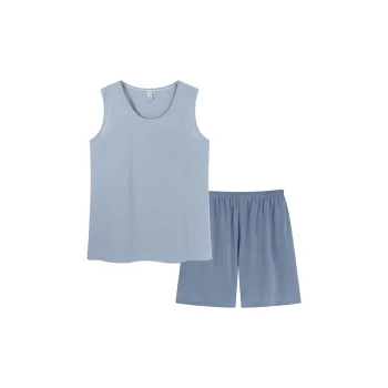 MADALLO Pajama Set Men's Light Blue