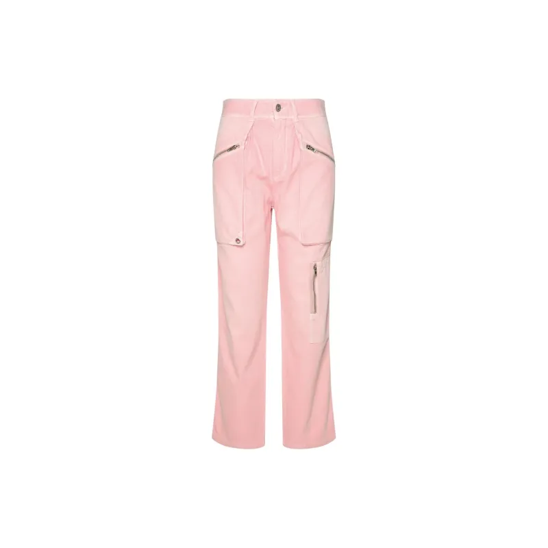 ISABEL MARANT Juliette Straight-Leg Cargo Pants-1