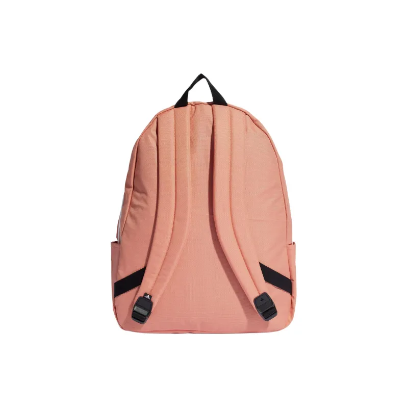 Adidas Recycled Polyester Backpack Regular Unisex Earth Brown & White-2