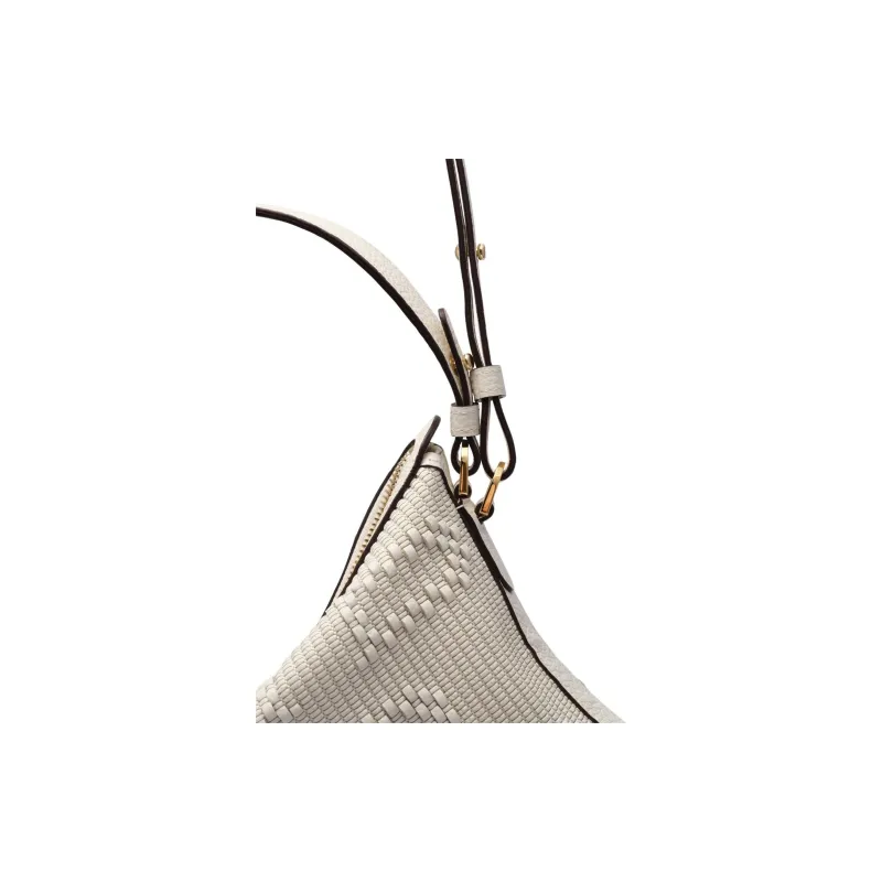 Delvau Pin Swing Taurillon Soft Soft Grain Calfskin One Shoulder Handbags Women's Greige-6