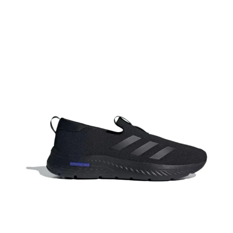 Adidas Cloudfoam Slip Resistant Coverage Low Top Casual Shoes Men's Black-1