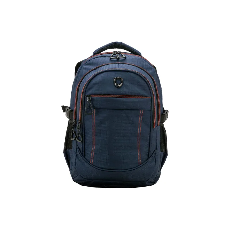 Traveler’s Choice Polycarbonate Backpack Unisex Navy-0
