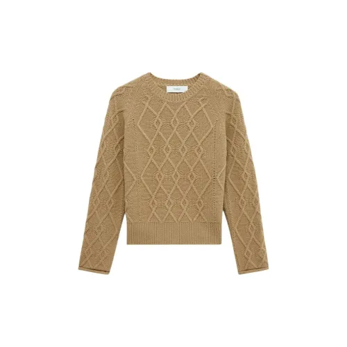 Pringle Of Scotland Sweaters Women's Camel