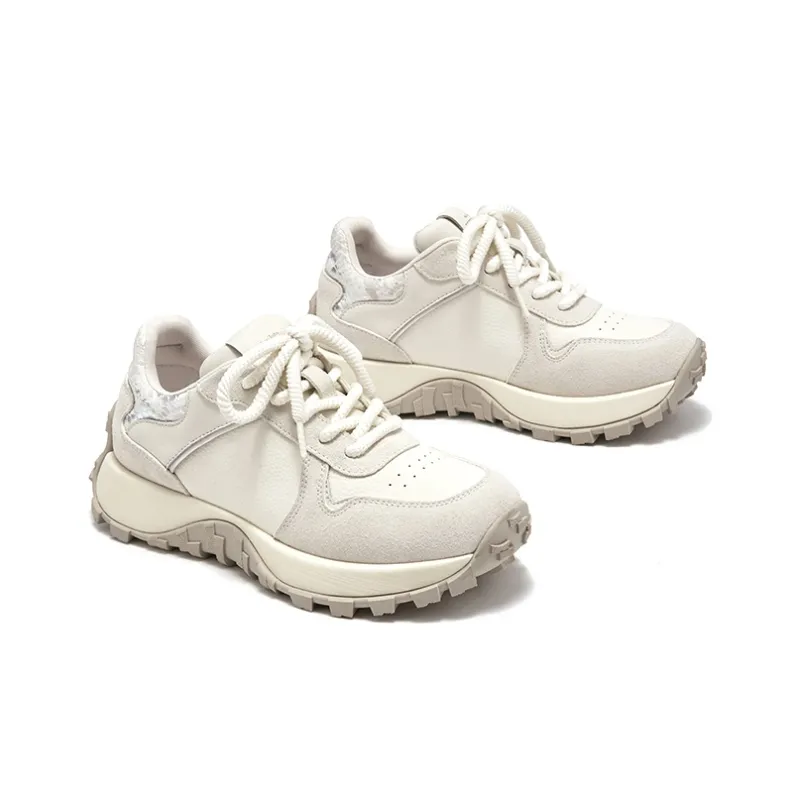 Beau Today Low Top Casual Shoes Women's Ecru-2