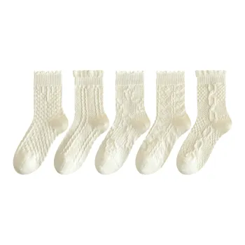 MIZU Summer Mid Calf Socks Women's 5 Pack