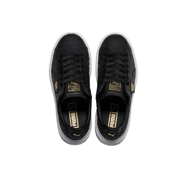 PUMA Platform Trace 'Black Ostrich' Women's-4