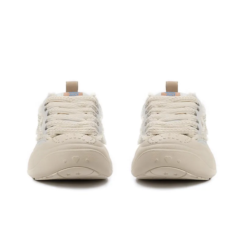 JUZI Low-Top Canvas Shoes Women's Blue Bellflower-4